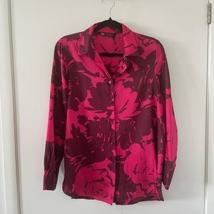 Zara Floral Blouse